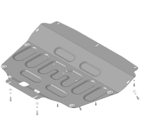 Защита стальная Мотодор Chery Tiggo 7 2018-2020