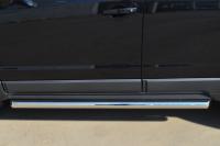 Пороги труба d63 (вариант 1) OPEL ANTARA 2012-