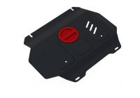 Защита радиатора и картера часть 2 Автоброня для Toyota Hilux 4WD, V - 2,4; 2,8 2015-