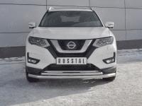 Защита переднего бампера d63 секции-d42 дуга NISSAN X-TRAIL (T32) 2018-