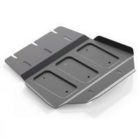 Защита РК Rival для Mitsubishi L200 2006-2015, алюминий 4 мм, с крепежом, 333.4025.1