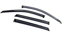 Дефлекторы боковых окон Hyundai Santa Fe (Хёндай Санта Фе) (2012- / 2015- ) (4 части) темн.