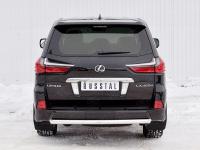 Защита заднего бампера d63 дуга LEXUS LX450d-LX570 2015 (кроме F-Sport)