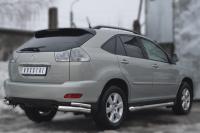 Пороги труба d76 Lexus RX300/330/350 2003-2008