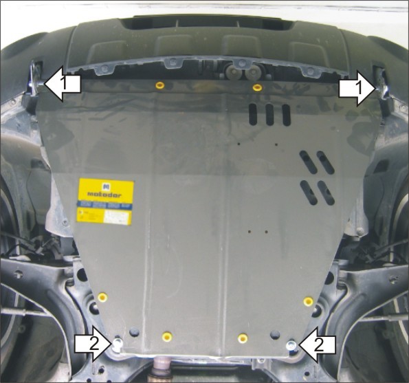 Фото Защита Motodor для картера и кпп FORD Maverick (2004-2008)