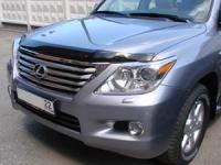Дефлектор капота Lexus LX570 (2007-2012) (темный)