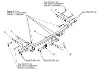 Фаркоп Imiola для Renault Megane IV универсал (2016-) "кроме GT"