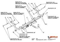 Фаркоп Imiola для Renault Captur 2013-