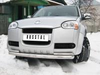 Защита переднего бампера d76/42 Х2 (дуга) GREAT WALL Wingle 3 2010-2013