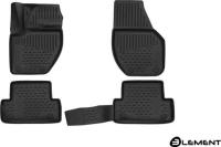 Автомобильные коврики element 3D в салон VOLVO V40, 2016-2019, Hatchback, Facelifted, (Европа), 4 шт. (полиуретан)