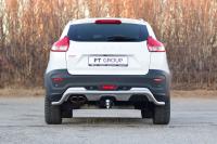 Защита заднего бампера "Волна" Лада Иксрей Кросс d 51 мм