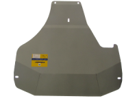 Защита алюминиевая Мотодор Subaru Outback  2003-2009 (устанавливается поверх пыльника)