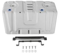 Защита радиатора Rival для Toyota Land Cruiser 150 Prado 2009-2013 2013-2017 2017-н.в., алюминий 4 мм, с крепежом, 333.9516.1