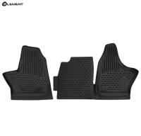 Автомобильные коврики element в салон Газель Next 2016- (дистанционный привод ручки КПП) 2 шт. (полиуретан)