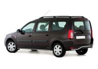 Защита заднего бампера d42 волна Lada Largus 2012-