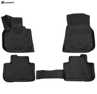 Автомобильные коврики element 3D в салон для BMW X4 II (G02) 2018- внедорожник 4шт. (полиуретан)