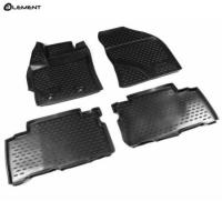 Автомобильные коврики element в салон TOYOTA Verso 2013-2018 5 шт. (полиуретан)