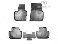 Автомобильные коврики Норпласт для BMW X3 (G1) (2017), полиуретановые