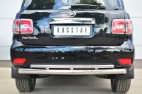Защита заднего бампера d76 (дуга) d42 (дуга) NISSAN Patrol 2014-
