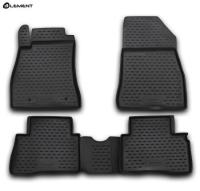 Автомобильные коврики element в салон NISSAN Juke 2010-2019 крючок TL 4 шт. (полиуретан)