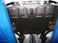 Защита Альфеко для картера двигателя и кпп Hyundai Accent ТагАЗ (V-все, 2000-)