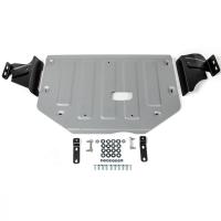 Защита картера и КПП Rival для Ford Tourneo Custom FWD 2013-н.в., алюминий 4 мм, с крепежом, 333.1867.1