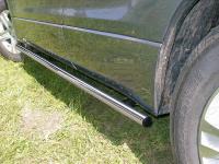 Пороги труба 60,3 мм для Suzuki Grand Vitara 2005-
