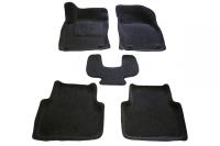 Автомобильные 3D коврики Боратекс для Volkswagen Passat B8 2015 –, ворсовые