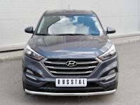 Защита переднего бампера Ф63 секция HYUNDAI Tucson 2015-2017