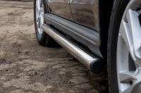 Пороги труба d63 (вариант 2) CITROEN C-Crosser 2007-2013