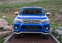 Защита переднего бампера d57 волна Toyota Hilux 2015-