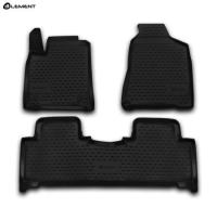 Автомобильные коврики element в салон SSANG YONG Actyon 2013- (рестайлинг)  3 шт. (полиуретан)