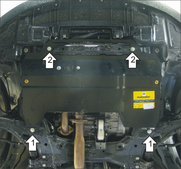 Фото Защита Motodor для картера и кпп Mazda CX-9 (2008-2013)