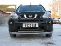 Защита переднего бампера d63/42 NISSAN X-Trail 2007-2010