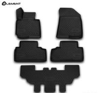 Автомобильные коврики element в салон NISSAN Patrol 2010- 5 шт. (полиуретан)