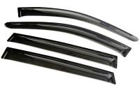 Дефлекторы боковых окон Nissan Pathfinder (2014-) (4шт.) (темн.)