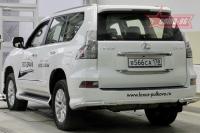 Защита задняя уголки d60,Lexus GX460 2014-