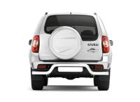 Защита заднего бампера Ø63мм "Волна" (НПС) CHEVROLET NIVA 2009-