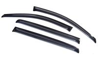 Дефлекторы боковых окон Geely Джили МК Крос Хэтчбек (2008-) 4ч (темный)