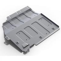 Защита КПП Rival для Mercedes-Benz V-class АКПП RWD 2014-н.в., алюминий 4 мм, с крепежом, 333.3939.1