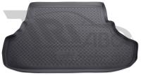 Автомобильный коврик багажника Норпласт для Mitsubishi Lancer (Митсубиши Лансер) Седан 10 (2007-), полиуретановый