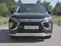 Защита переднего бампера d63 секции-d42 дуга MITSUBISHI ECLIPSE CROSS 2018-