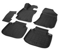 Автомобильные коврики Rival для Subaru Outback 5-дв. 2015-н.в., полиуретан, с крепежом, с перемычкой, 5 шт., 15403001
