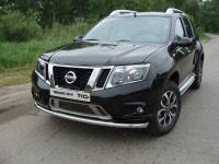 Защита передняя нижняя 60,3 мм для Nissan Terrano 2014-
