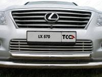 Решётка радиатора 16 мм для Lexus LX 570 2007-2012 (кроме F-Sport)