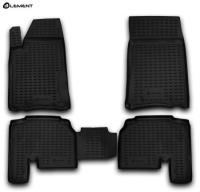 Автомобильные коврики element в салон SSANG YONG Actyon Sports 2012-2016 4 шт. (полиуретан)