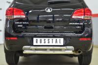 Защита заднего бампера d63 (дуга) d42 (дуга) GREAT WALL Hover H6 2012-2013