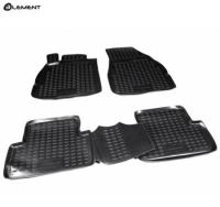 Автомобильные коврики element в салон RENAULT Megane II 2002-2009 4 шт. (полиуретан)