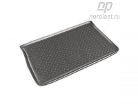 Автомобильный коврик багажника Норпласт для Chevrolet Spark (HB) (2005-2011), полиуретановый