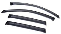 Дефлекторы боковых окон Porsche Cayenne (2003-) (4шт.) (темн)
